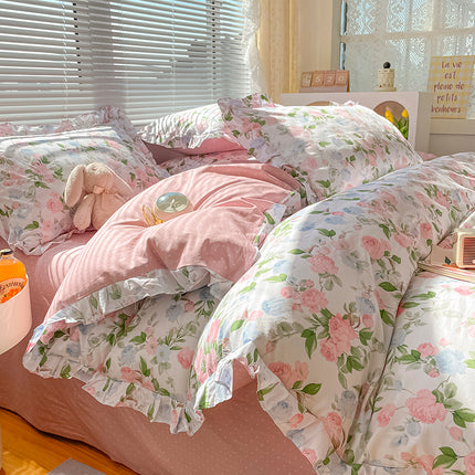 Peekaboo Studio Fashion Cotton Quilt Cover - Soft, Durable for Dormito