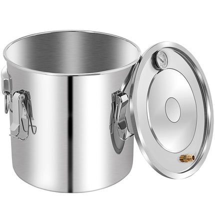 VEVOR 13.2Gal Stainless Steel Alcohol Still with Built-in Thermometer