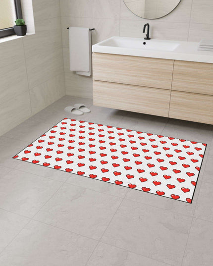 Geometric Elegance: Premium Polyester Area Rug