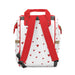 Elegant Heart Multifunctional Diaper Backpack