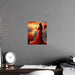 Elegant Red Wine Matte Art Print - Luxe Decor for a Refined Space
