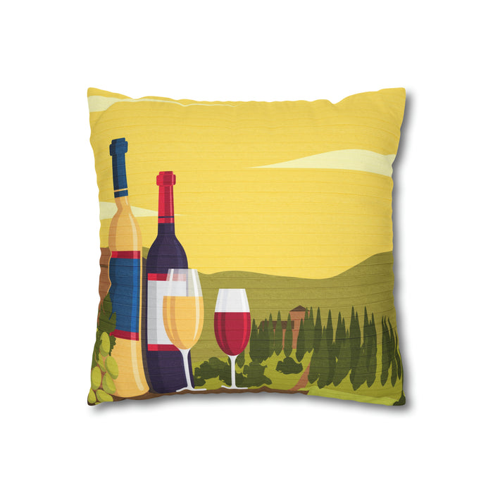 Elegant Tuscany Pillow Cover with Concealed Zipper - Home Décor Must-Have