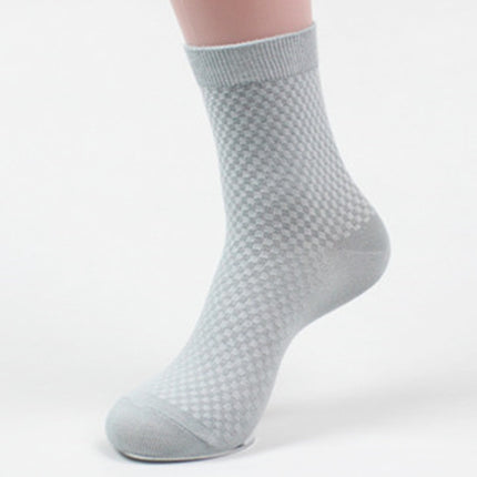 Peekaboo Studio Men's Bamboo Fiber Socks - Soft, Breathable Comfort