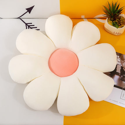 Peekaboo Studio Small Daisy Petal Cushion - Soft, Decorative Accent