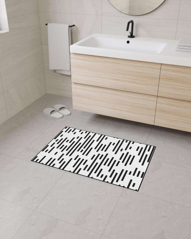 Chic Custom Monochrome Area Rug for Modern Elegance