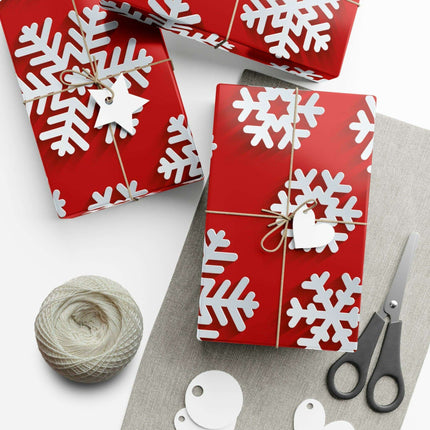 Elegant Customizable 3D Christmas Gift Wrap Set with Matte & Satin Finishes by Maison d'Elite