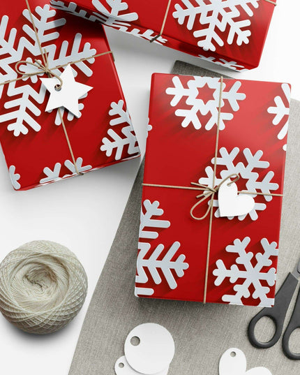 Elegant Customizable 3D Christmas Gift Wrap Set with Matte & Satin Finishes by Maison d'Elite