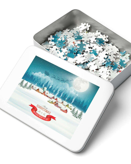 Holiday Joy Puzzle Collection - Perfect Family Activity for Christmas Fun