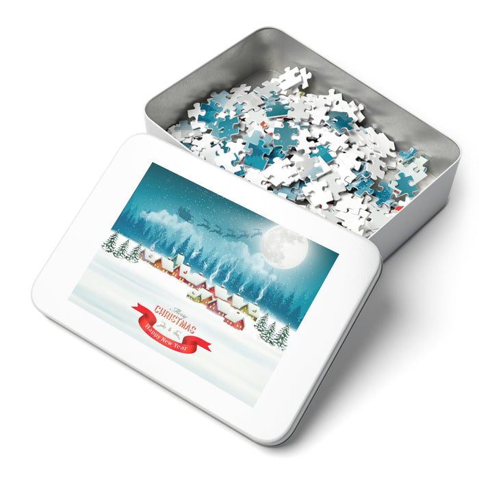 Christmas Cheer Jigsaw Puzzle - Engaging Festive Pastime for the Whole Family