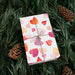 Loving Hearts - Elegant USA-Made Valentine Gift Wrap Paper for Thoughtful Gifting