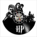 Harry Potter Retro Cartoon Style Vinyl Record Wall Clock - Unique Black Clock