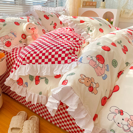 Peekaboo Studio Fashion Cotton Quilt Cover - Soft, Durable for Dormito
