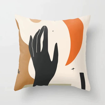 Abstract geometric portrait pillowcase home sofa cushion pillow cushio