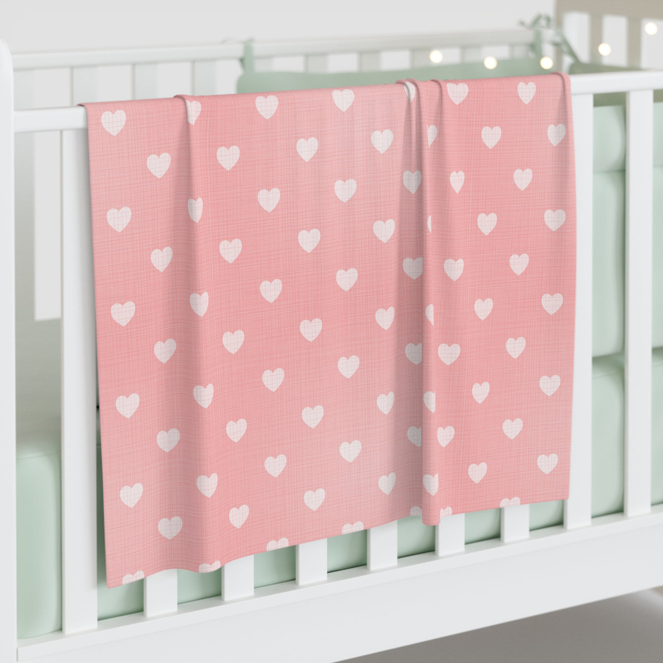 Baby Valentine Luxury Comfort: Très Bébé Silk-Lined Baby Swaddle Blanket