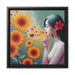 Elegant Asian Beauty Matte Canvas Wall Art - Sustainable Chic