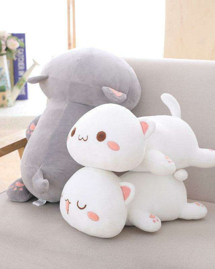 Purrfect Plush Cat Cuddle Cushion - Adorable Softness for Feline Fans