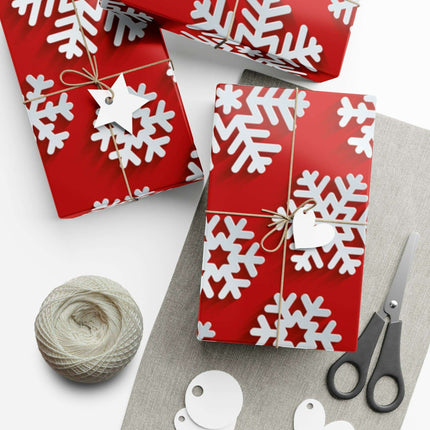 Elegant Customizable 3D Christmas Gift Wrap Set with Matte & Satin Finishes by Maison d'Elite