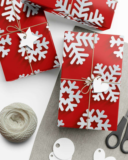 Elegant Customizable 3D Christmas Gift Wrap Set with Matte & Satin Finishes by Maison d'Elite