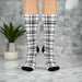 Tartan Chic Plush Crew Socks: Comfort Meets Fashion