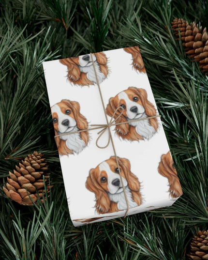 Elegant Puppy-Inspired Gift Wrap Set - Elevate Your Gifting Experience