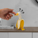 Quirky Banana Duck Figurine - Charming Desk Accent and Thoughtful Gift