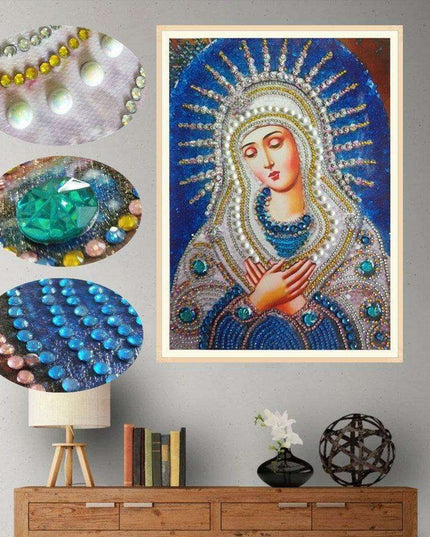 Crystal Diamond Painting Kit with Diverse Shapes for Artistic Brilliance