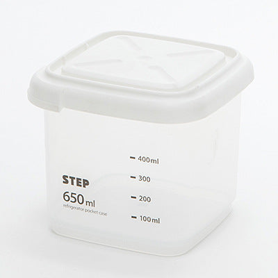 Peekaboo Studio Square Transparent Cans – Sealed Storage for Cereal &
