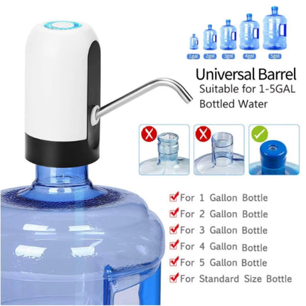 Peekaboo Studio USB Rechargeable Electric Water Bottle Dispenser - Aut