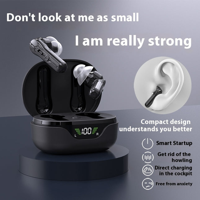 TWS Invisible Hearing Aid — 12hr, Type-C, Pair | Très Elite
