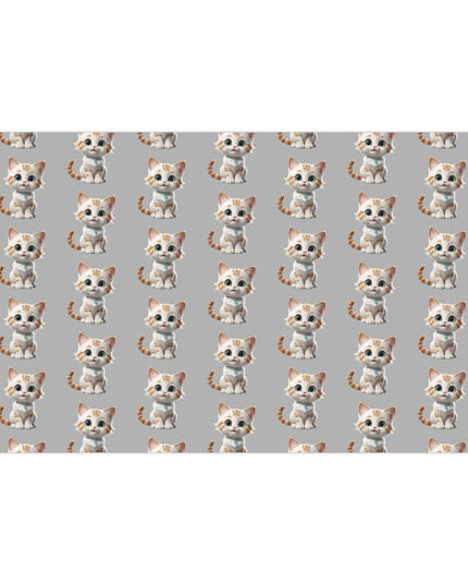 Eco-Conscious Cat Lover's Christmas Gift Wrap Set