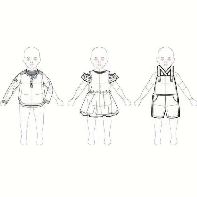 Clear Fashion Design Ruler - A Must-Have Tool for Precision Sewing Illustrations