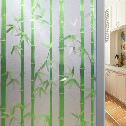 Frosted Privacy Window Film – Opaque Static Cling Glass Sticker