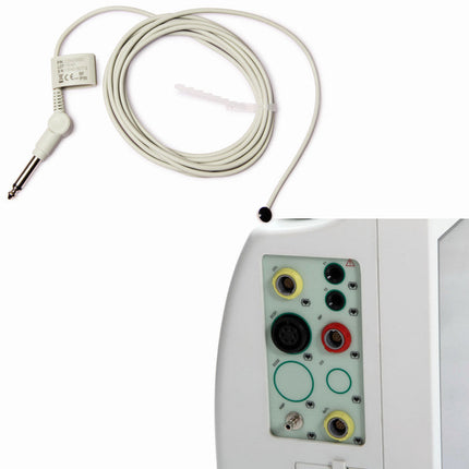 Skin Surface Temperature Probe 3 Meter Cable For Patient Monitor Contec
