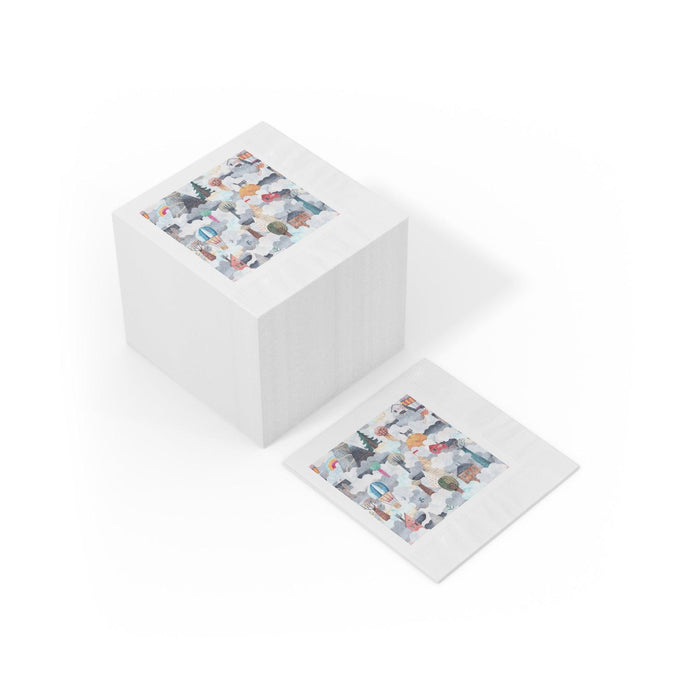 Elegant White Coined Napkins: Enhance Your Events with Timeless Sophistication