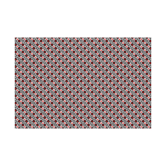Elegant Customizable Chess Pattern Eco-Friendly Gift Wrap - USA Edition
