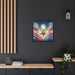 Valentine Matte Canvas in Black Pinewood Frame - Sustainable Elegance