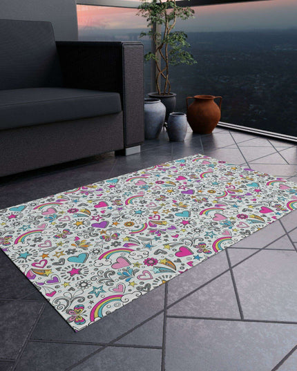 Plush Outdoor Chenille Rug - Transform Your Outdoor Oasis with Luxury