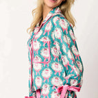 Sky Blue Santa Claus