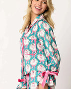 Sky Blue Santa Claus