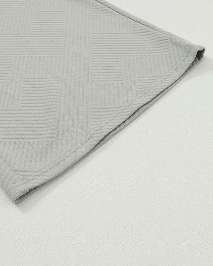 Stylish Gray Textured Lounge Set for Ultimate Relaxation