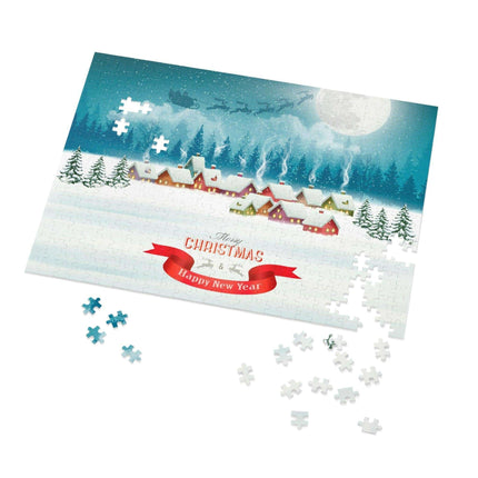 Holiday Joy Puzzle Collection - Perfect Family Activity for Christmas Fun