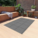 Chic Outdoor Chenille Rug for Elevated Outdoor Spaces