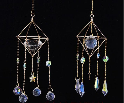 Enchanted Crystal Prism Wind Chimes