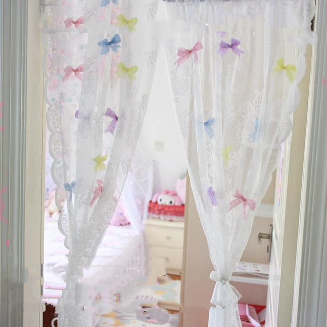 Children's Room Door Curtain with Telescopic Pole | 4 Styles, 82×85cm