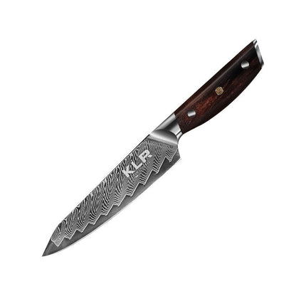Damascus Kitchen Knife For Slicing Meat And Cutting Fruit