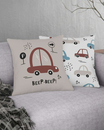 Vibrant Waterproof Floral Cushions for Outdoor and Indoor Living - Stylish Polyester Patio Pillows