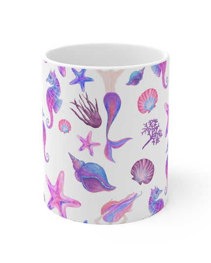 Undersea Harmony Porcelain Coffee Mug