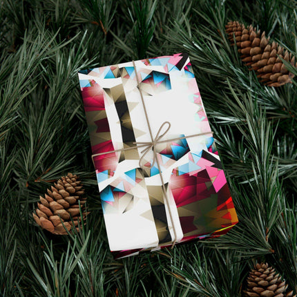 Elegant Eco-Friendly 3D Holiday Gift Wrap Set: Premium USA-Made Wrapping Paper