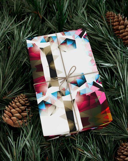 Elegant Eco-Friendly 3D Holiday Gift Wrap Set: Premium USA-Made Wrapping Paper