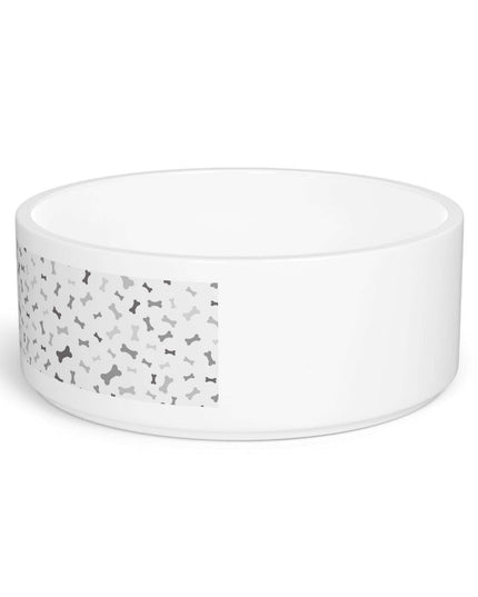 Chic Handcrafted Ceramic Pet Dining Bowl with Artistic Design